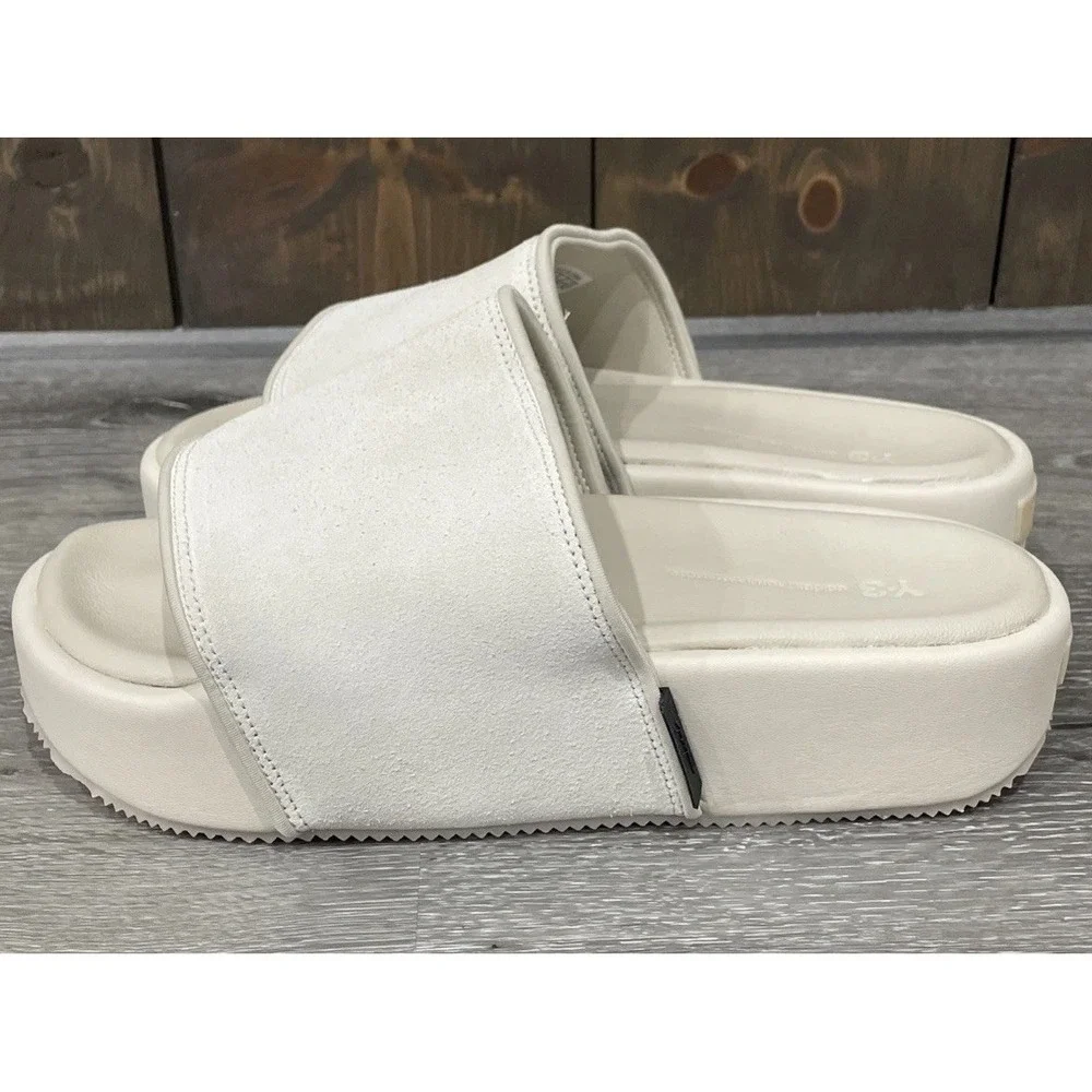 Y-3 Orbit Grey Clear Brown Beige White GW8630 Slide Sandal Mule Slipper Men's‎ 8